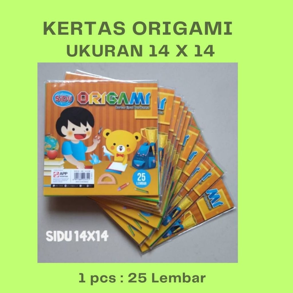 

KERTAS ORIGAMI 14X14