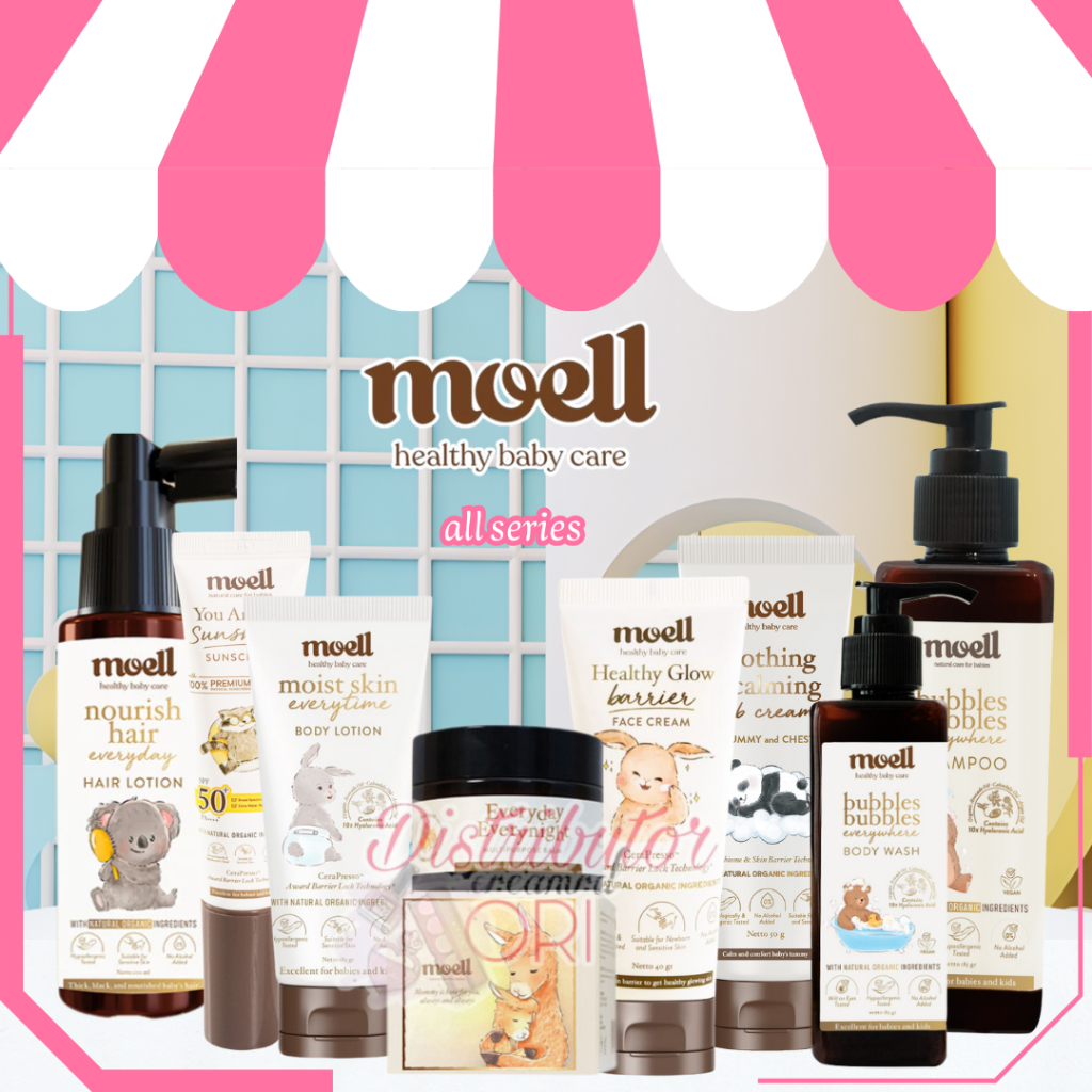 Moell Body Lotion | Moell Hair Lotion | Moell Shapoo | Moell Body Wash | Moell Multipurpose Balm Bpo