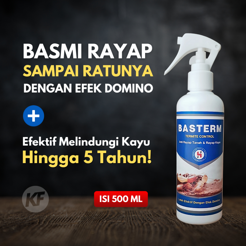 Obat Anti Rayap / Pembasmi Rayap Kayu dan Tembok / Racun Rayap Basterm