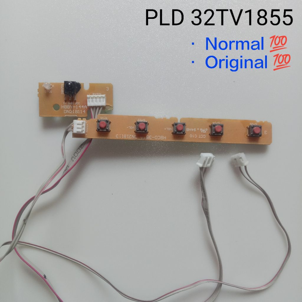 Sensor IR + Tombol TV POLYTRON PLD 32TV1855