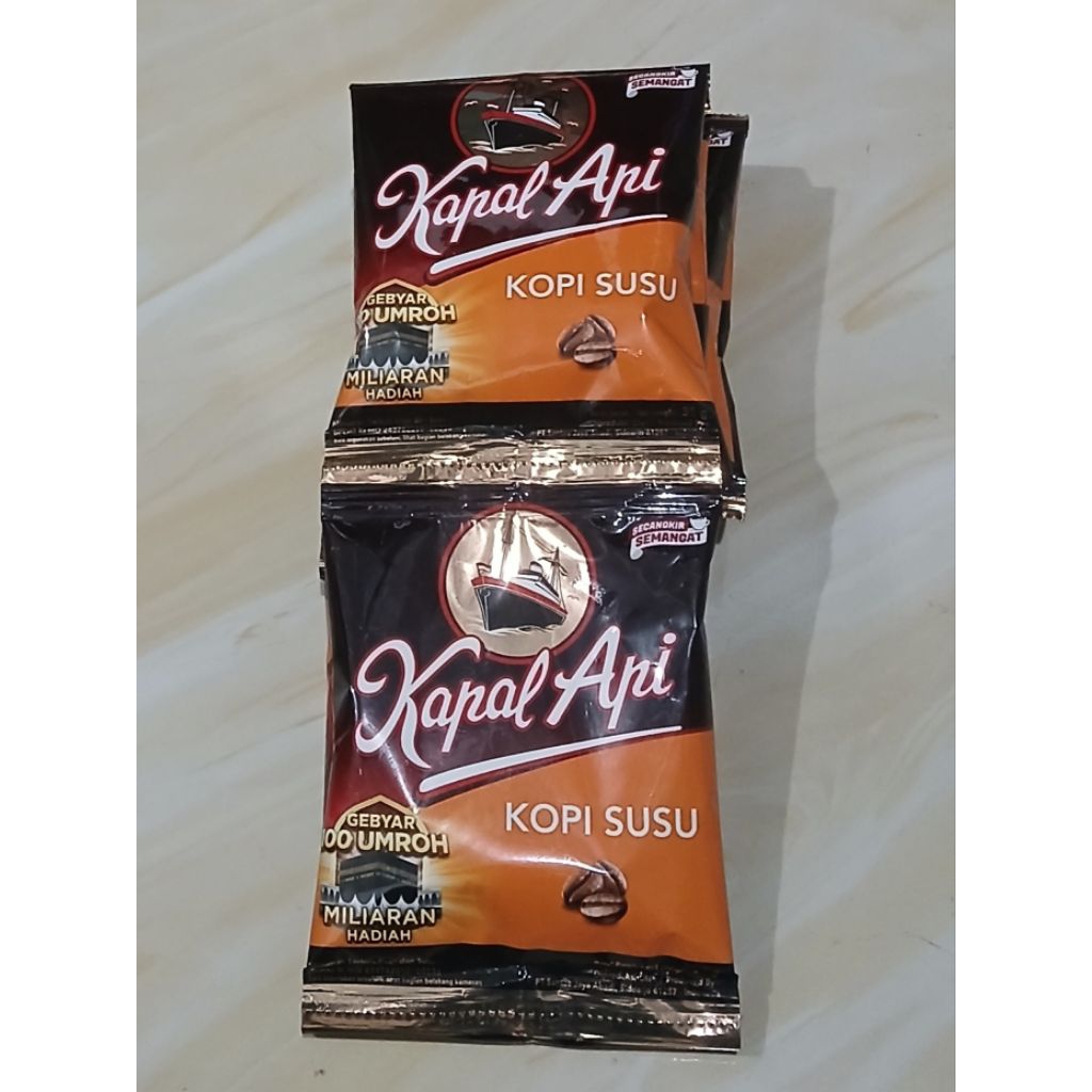 

Kopi Susu Kapal Api Renceng 10pcs (10×31gr)