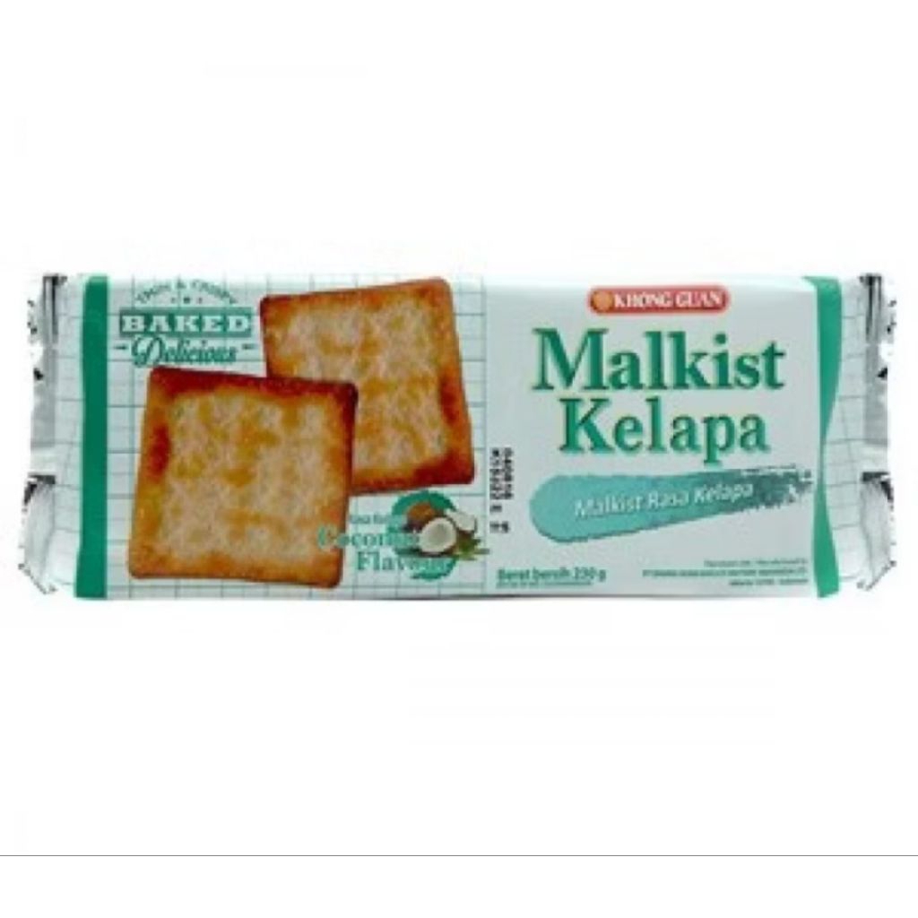 

Khong Guan Malkist Kelapa Pack 230 gr