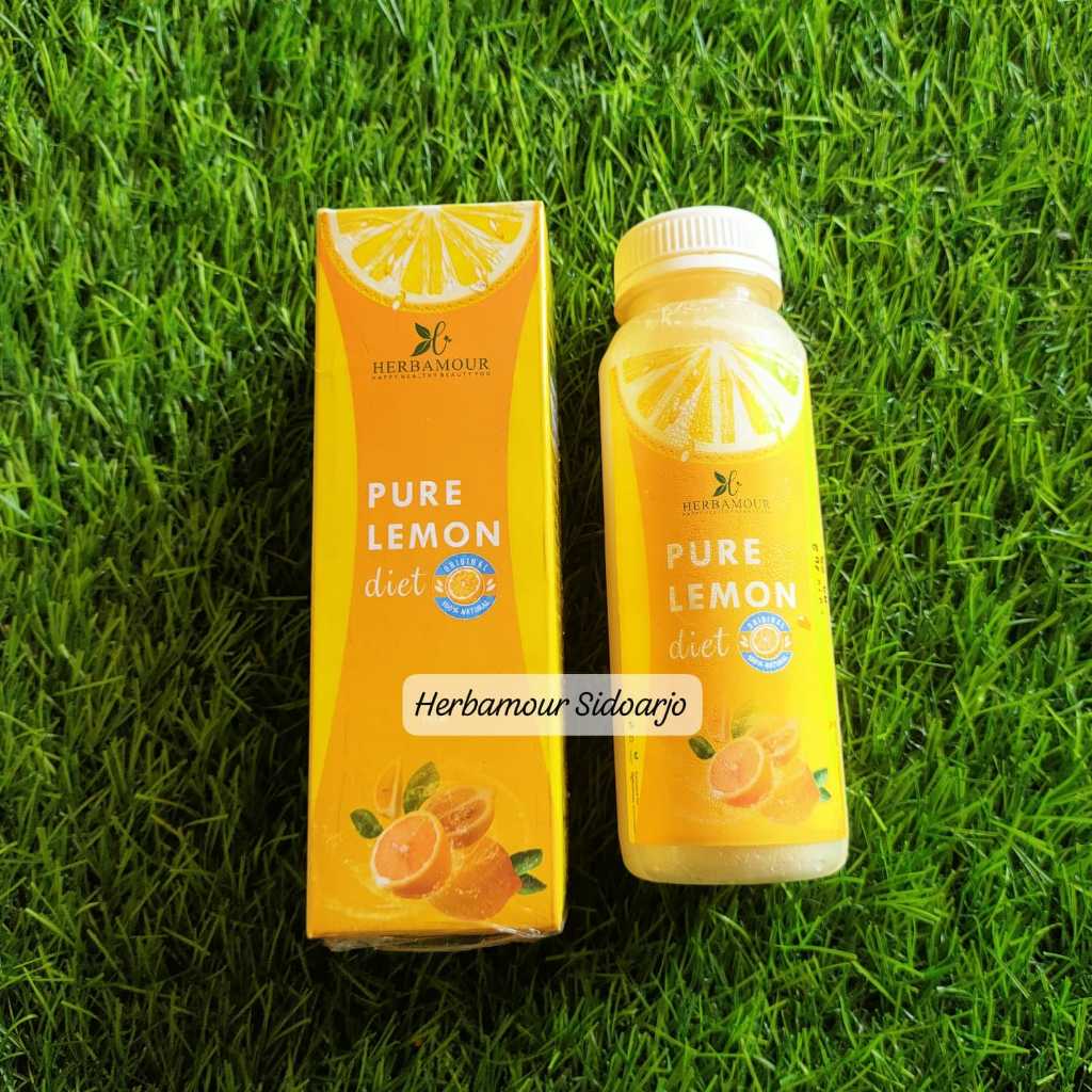 

PURE LEMON DIET 250ml (100% Perasan / Sari Buah Lemon by HERBAMOUR)