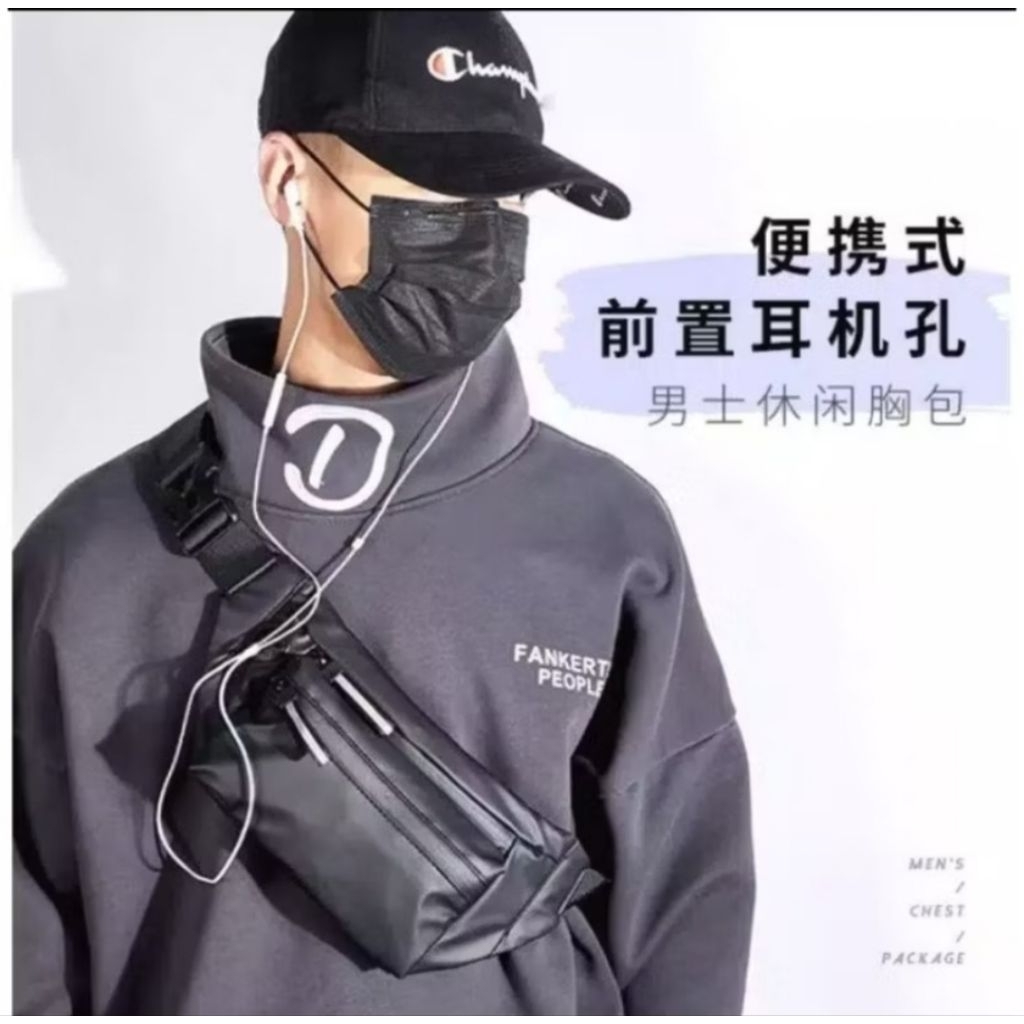 [IMPORTIRBAGS] TAS PINGGANG PRIA WANITA TAS WESBAG SELEMPANG BAHU TAS SEPEDA WATERPROOF