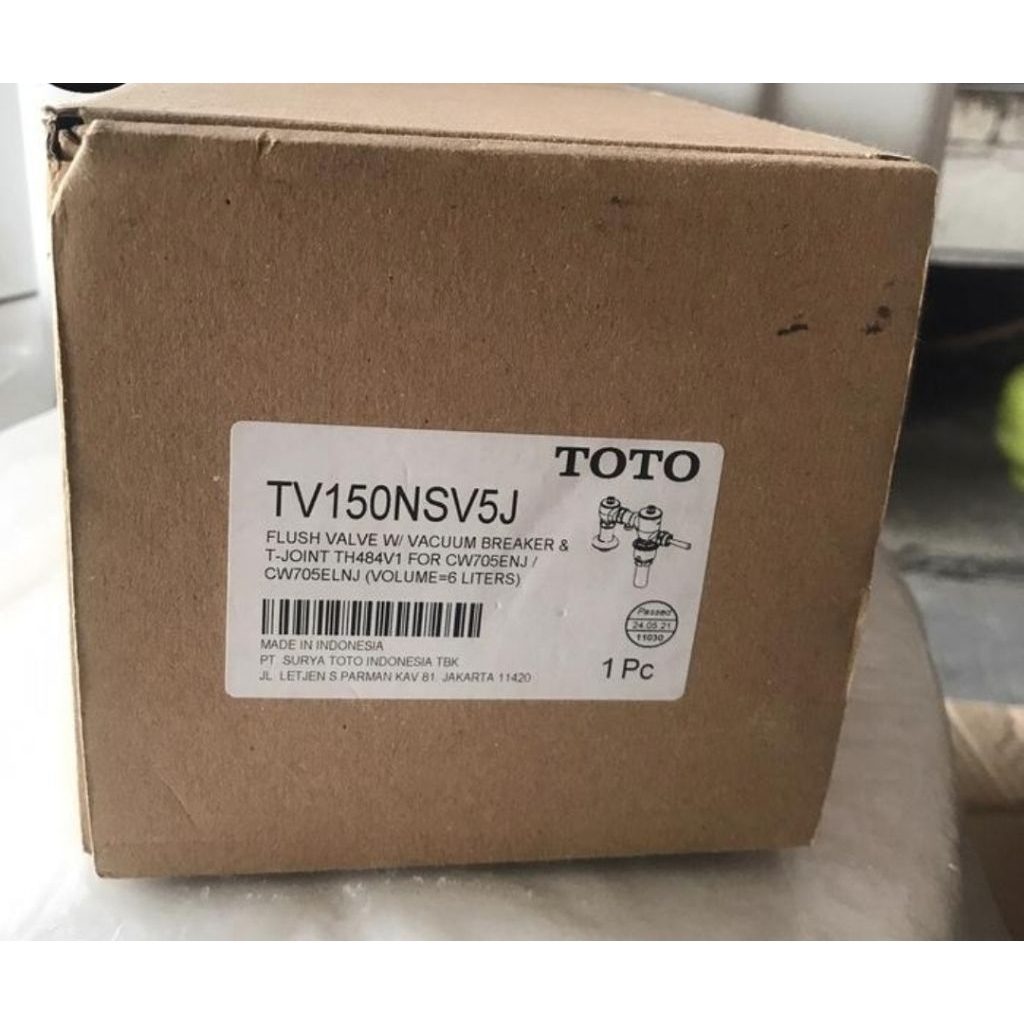 flush valfe/alat kloset jongkok CE9 TOTO baru murah.