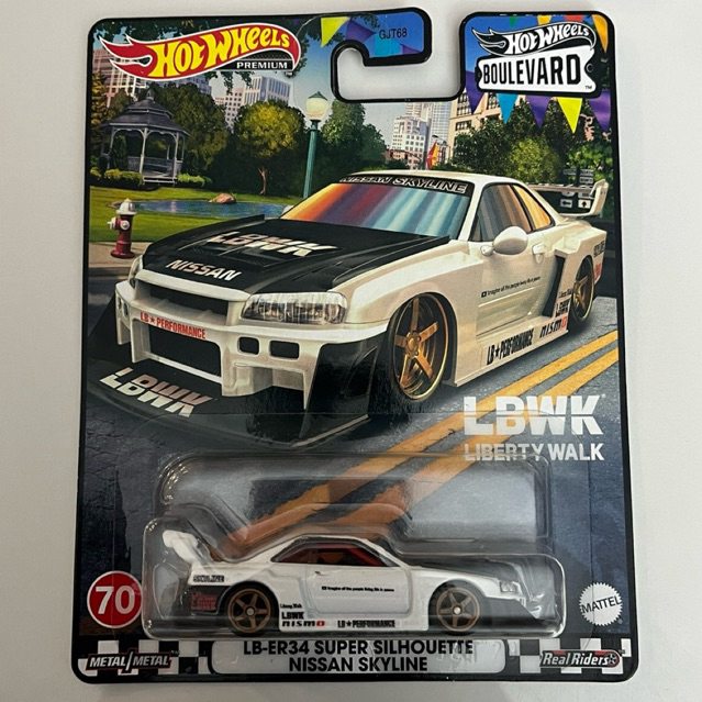 Hotwheels LB-ER34 Super Silhouette Nissan Skyline