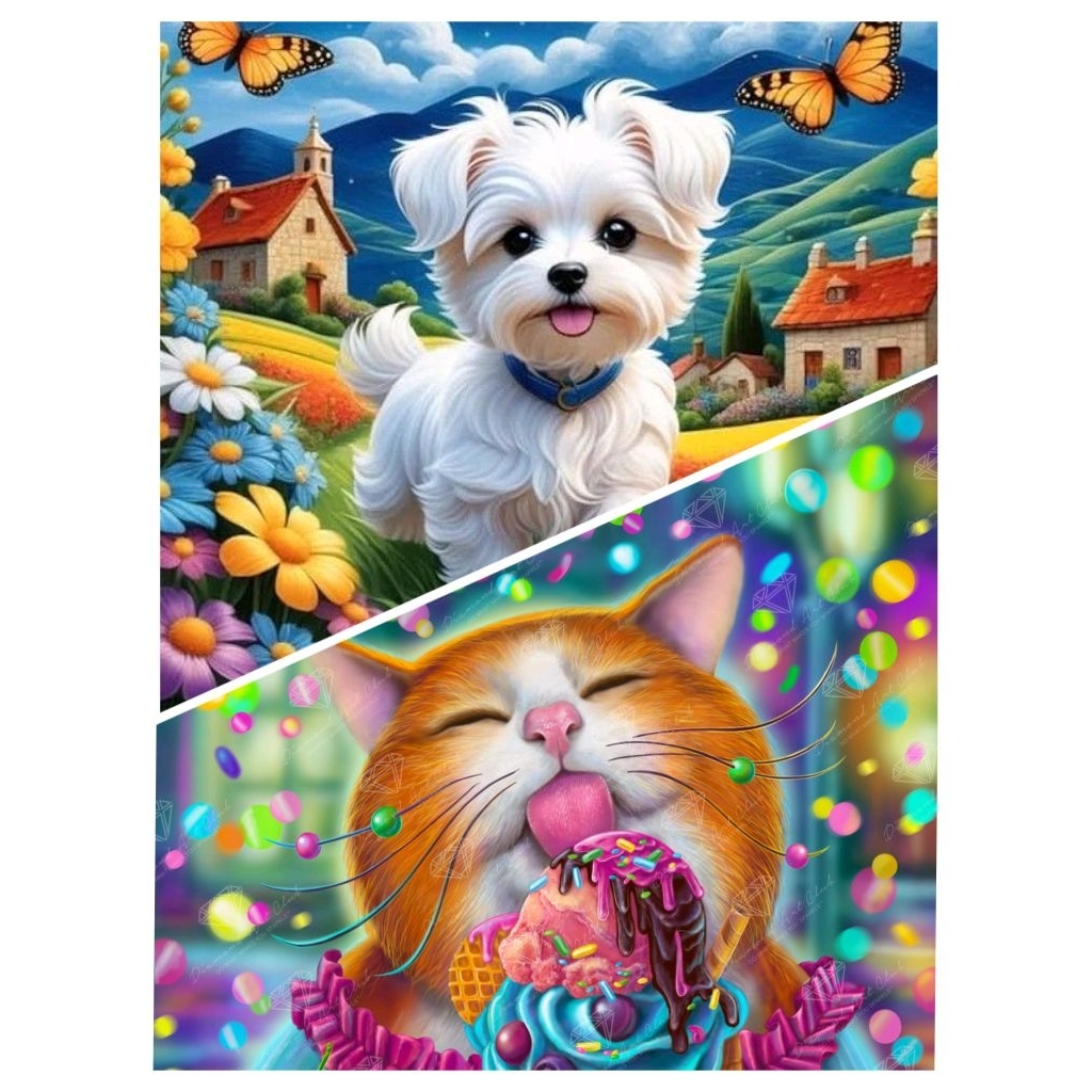 5D RESIN Diamond Painting Square Full Drill 40x50