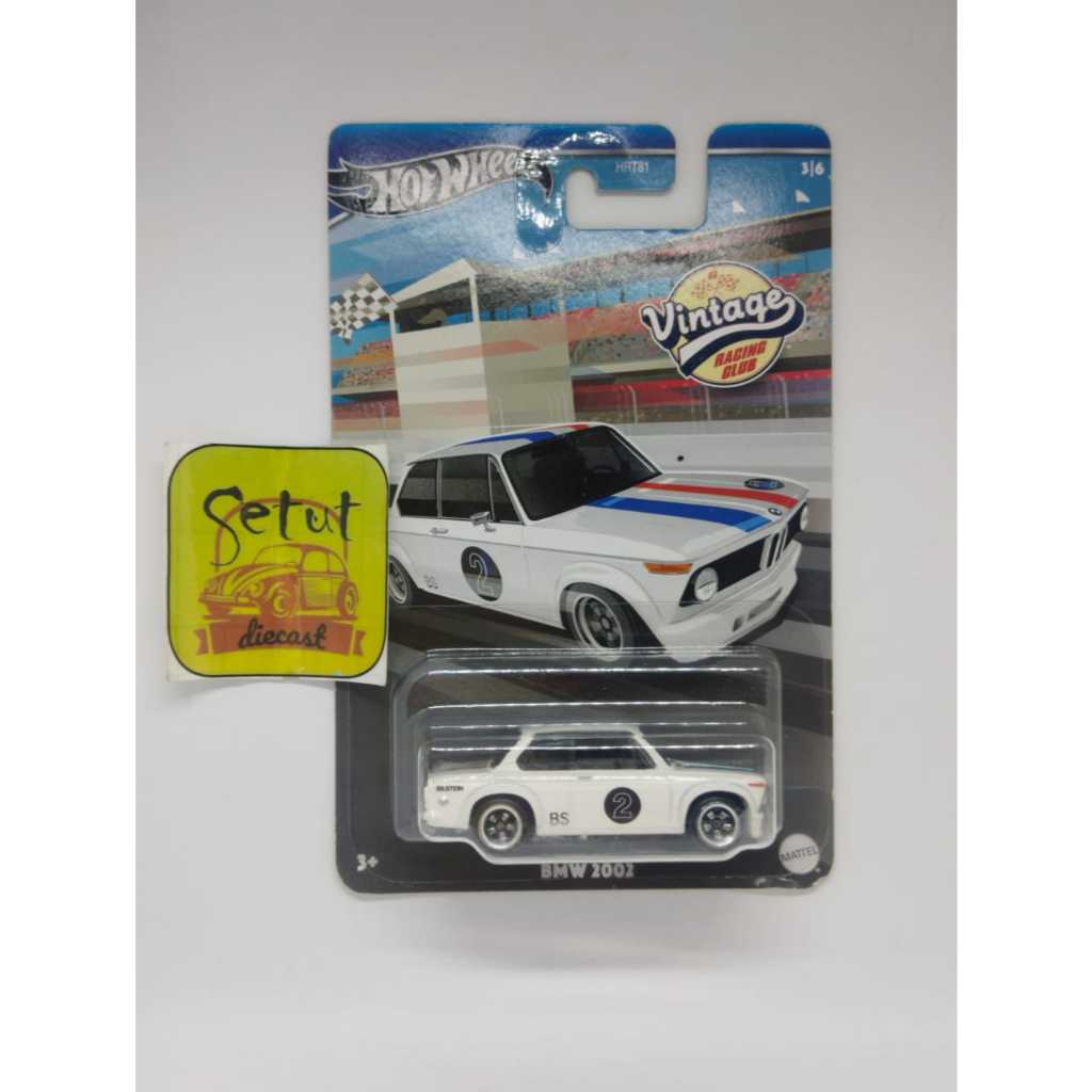 HOT WHEELS HOTWHEELS VINTAGE BMW 2002 PUTIH WHITE