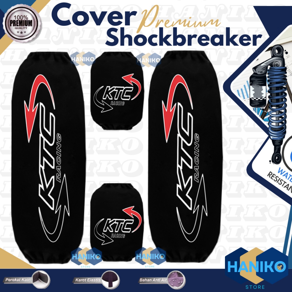 [2 set] [sepasang sarung shock plus tabung] sarung shock belakang cover shock belakang NMax Turbo Ol