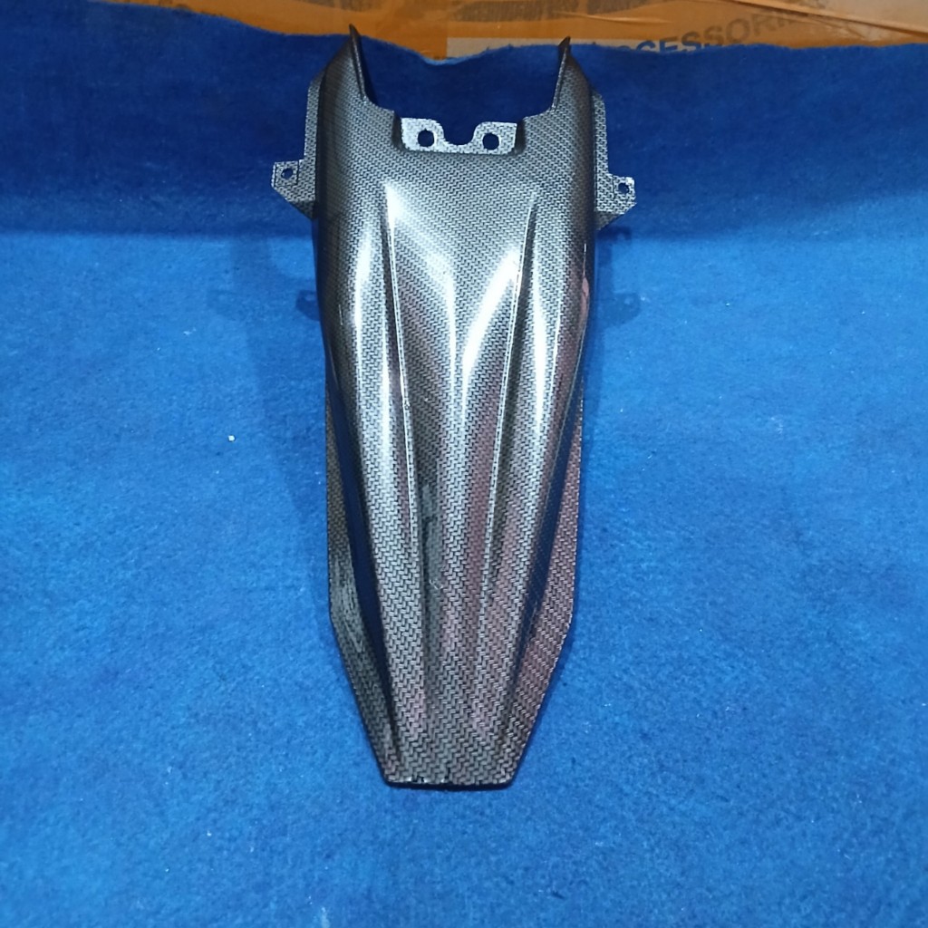 FENDER SPAKBOR BELAKANG YAMAHA WR 155 KARBON HITAM