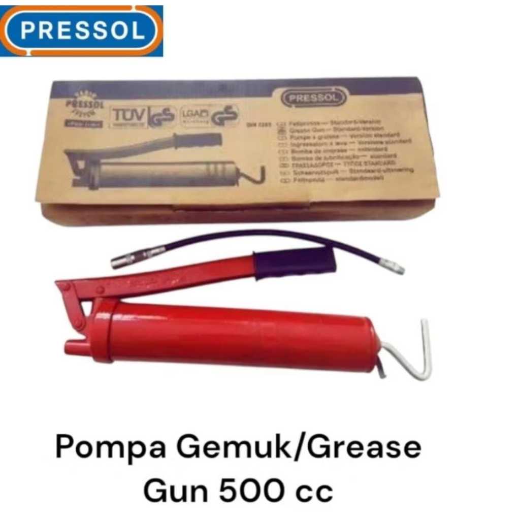 Pompa Gemuk Tangan PRESSOL 500 cc/Grease Gun PRESSOL 500CC 100% ORIGINAL