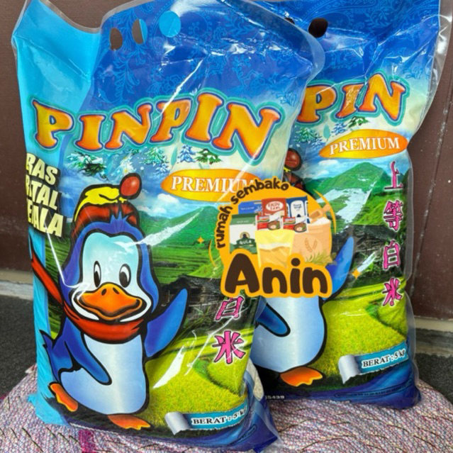 

BERAS PINPIN 5KG ANEKA BERAS SERBA 5KG