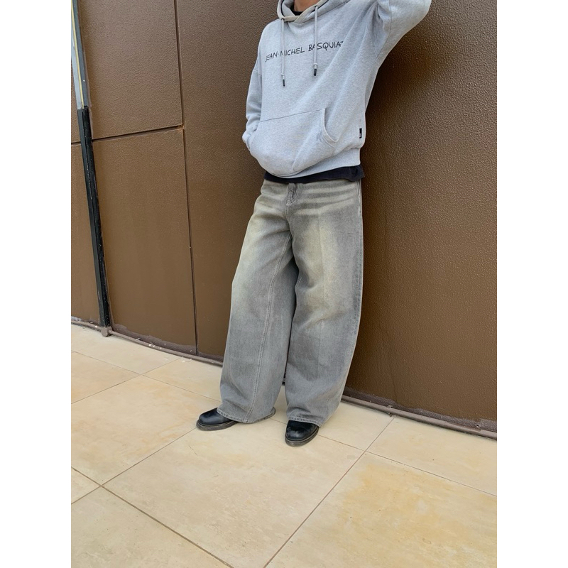 vivastudio japan style baggy washed jeans