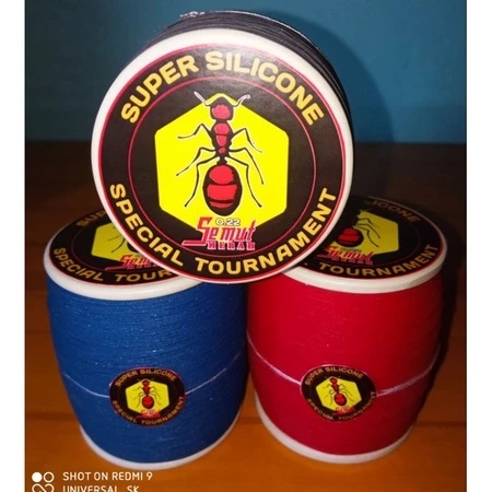 Benang Senar Gelasan Layangan SEMUT MERAH 2000 yard 0.22