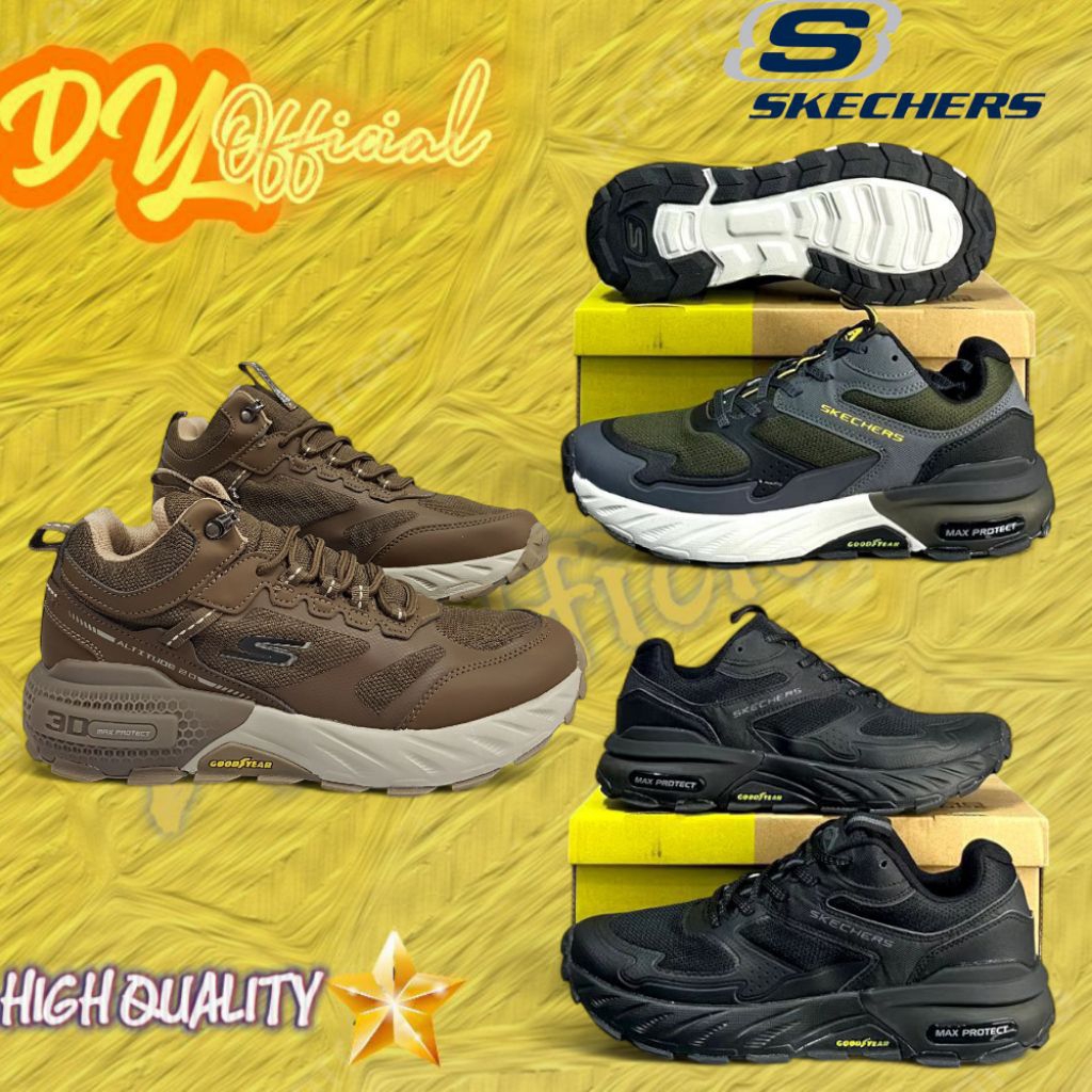 Sepatu Max Protect Pria / Skechers Goodyear / Impor Vietnam