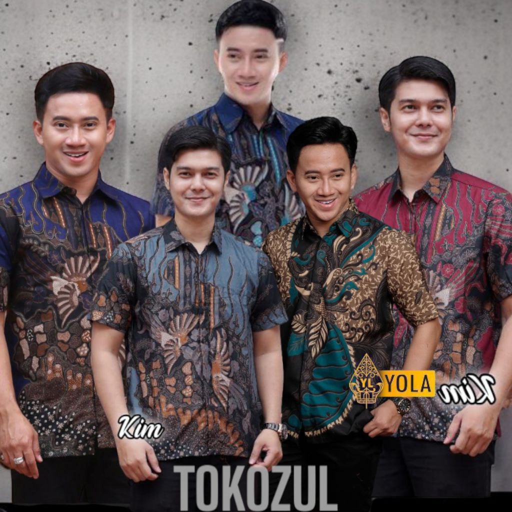 Kemeja Batik Dewasa Lengan Pendek Baju Batik Lengan Pendek Hem Batik Dewasa Hem Dewasa Lengan Pendek