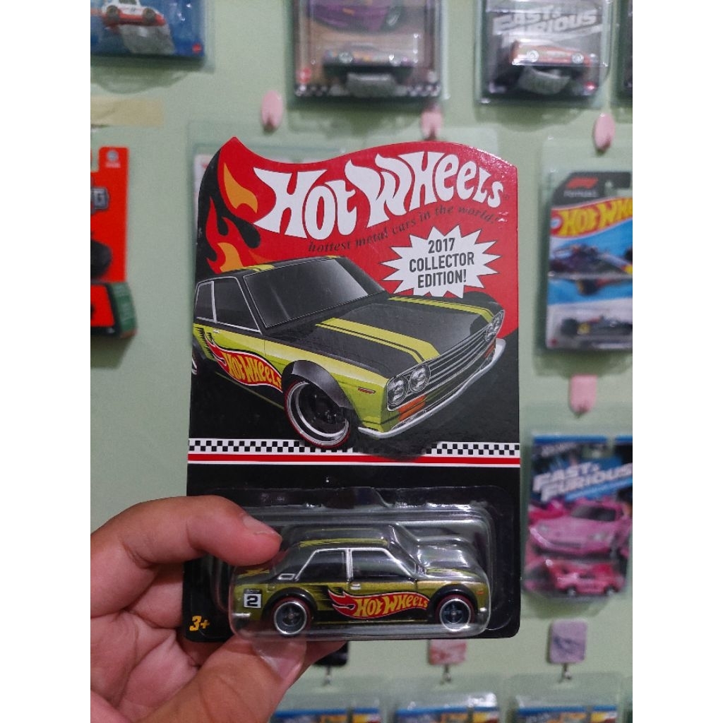 Hotwheels Datsun Bluebird 510 Collector Edition 2017