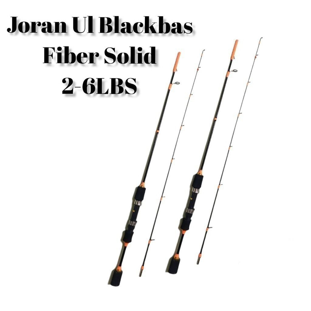 JORAN PANCING JORAN UL BLACKBASS FIBER SOLID 2-6LB