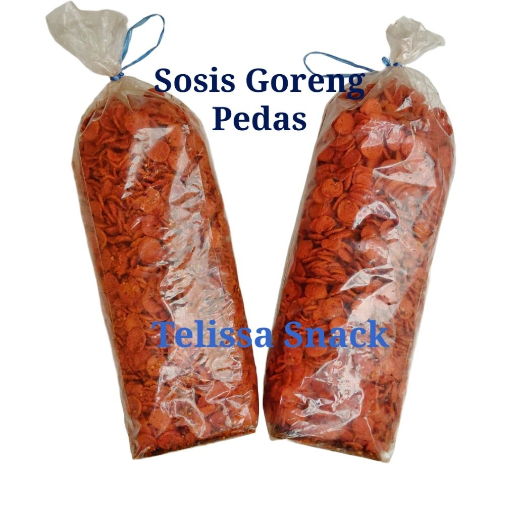 

Sosis Goreng Pedas 1kg Rasa Daun Jeruk Gurih Kriuk