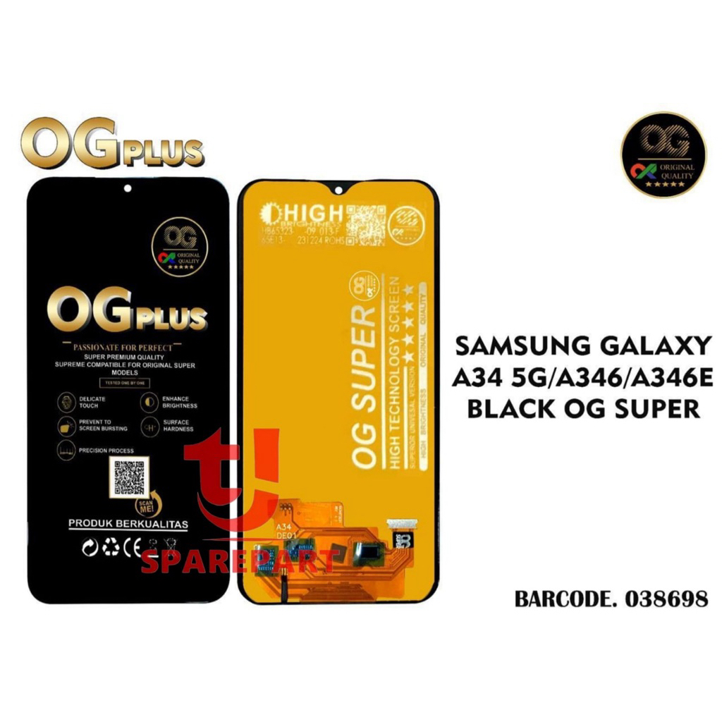 LCD TOUCHSCREEN SAMSUNG A34 5G / A346/A346E / ORI OG SUPER