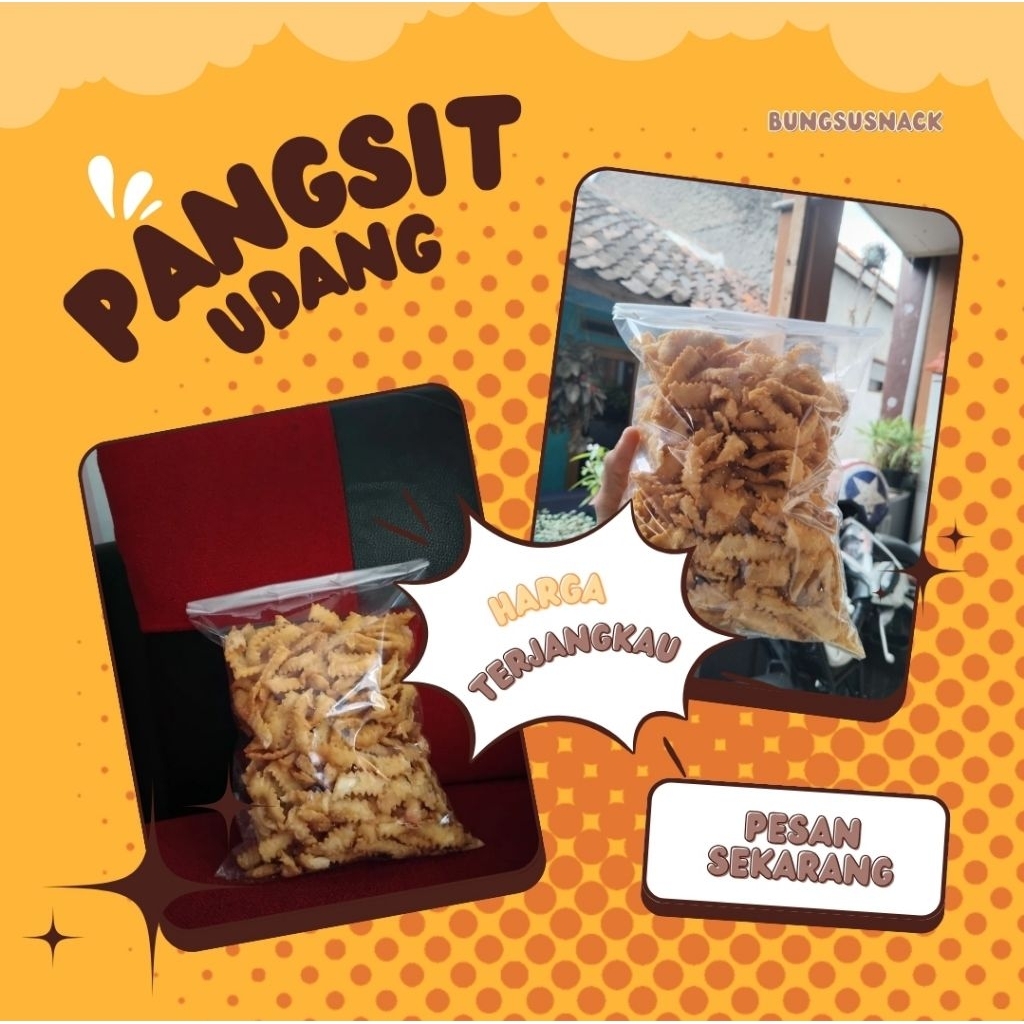 

Keripik Pangsit Udang Kemasan 1Kg Renyah, Gurih, Dan Pastinya Enak Buat Ngemil