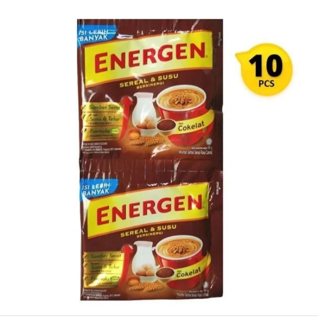 

ENERGEN SEREAL COKLAT 10 SACHET