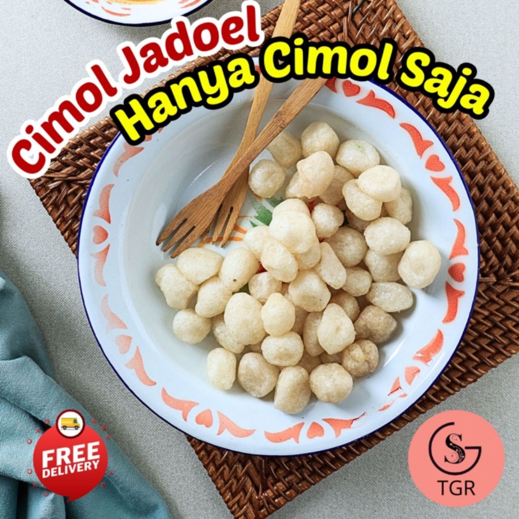 

TANPA BUMBU 1 KG CIMOL POLOS MENTAH ANTI MELEDAKK