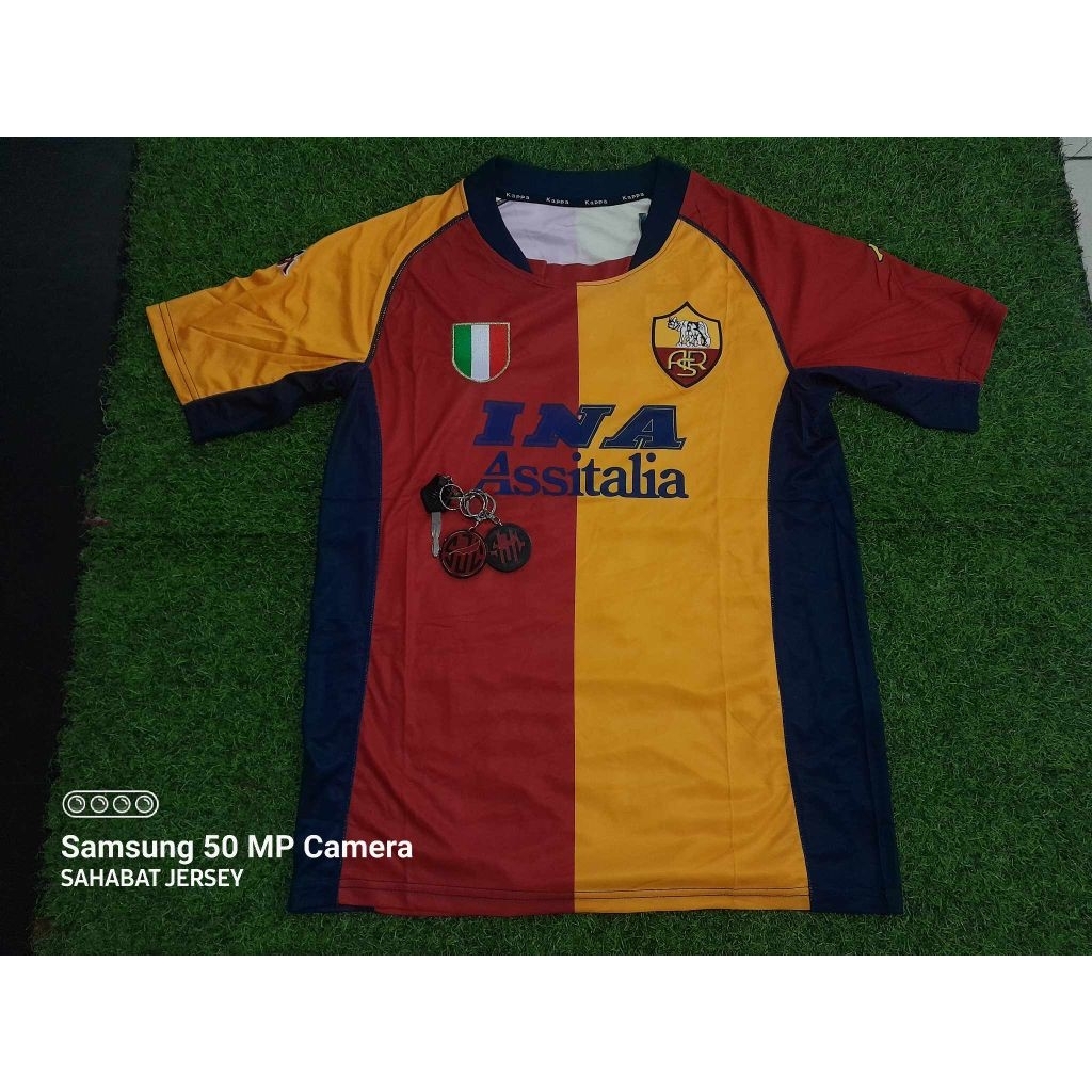 Jersey AS Roma Home Retro 2001
