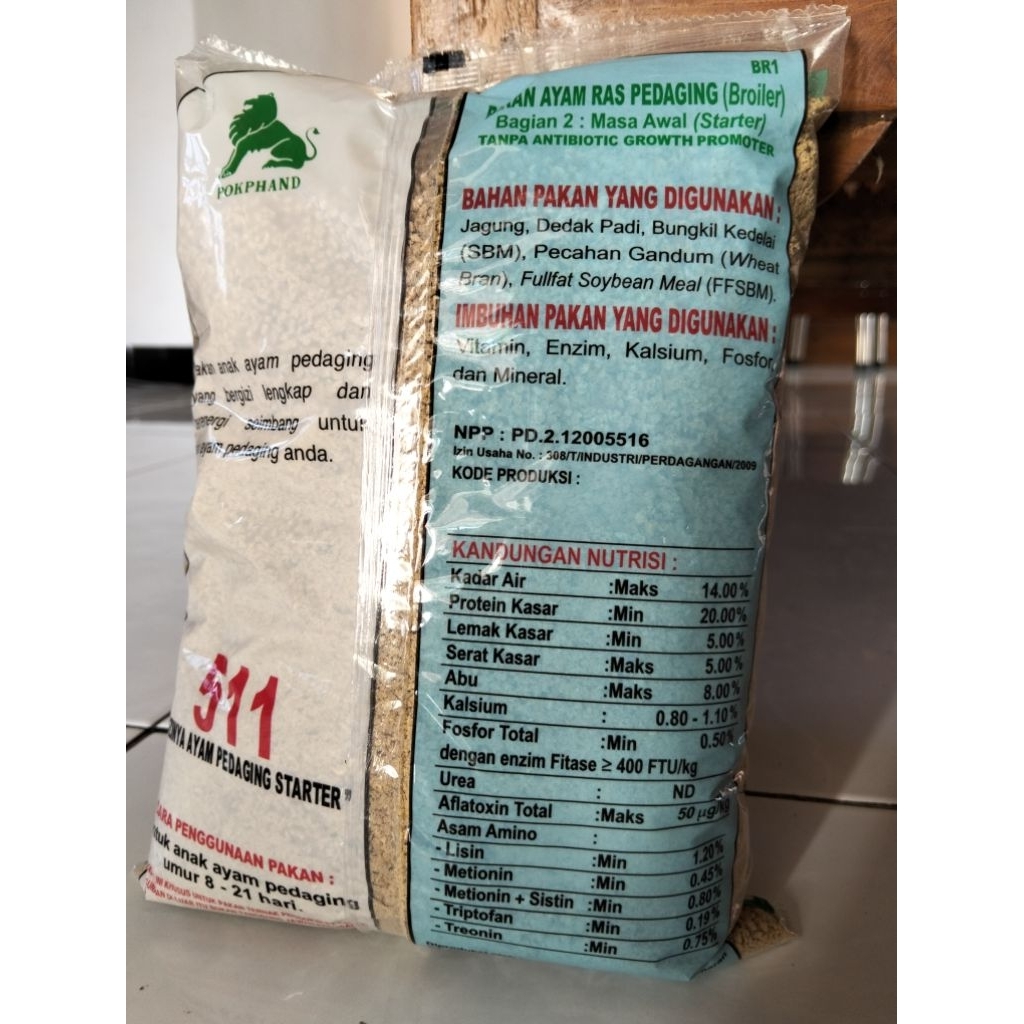 Qweena1 Pakan Ayam Broiler 511