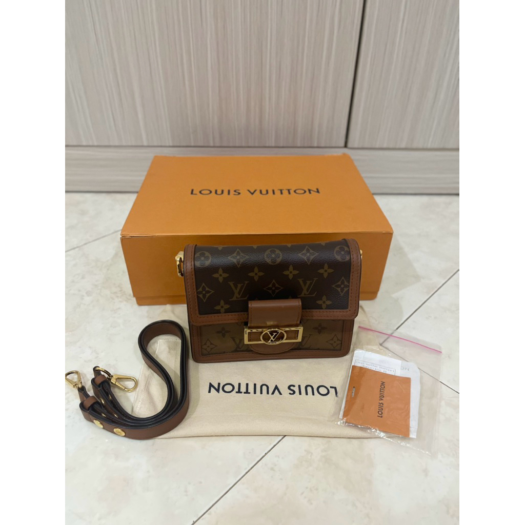 preloved LV Dauphine Mini Reverse