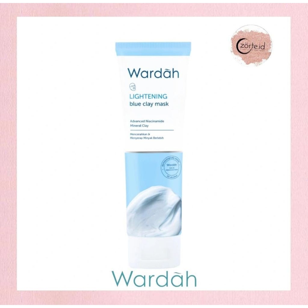 [ WARDAH ] Lightening Blue Clay Mask