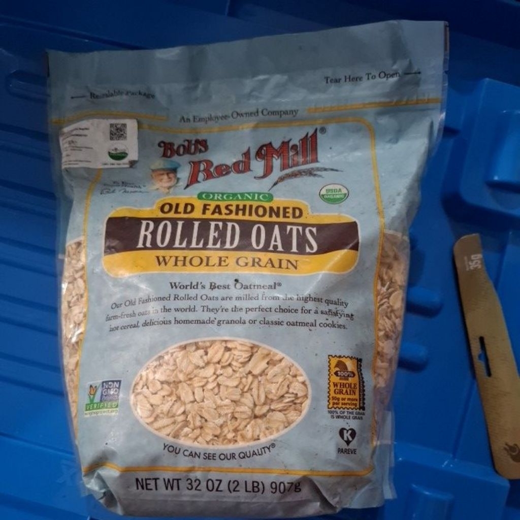 

Bobs red mill Rolled Oats whole grain 907gr
