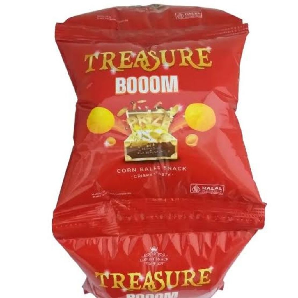 

Ciki Treasure Boom berhadiah uang tunai (ISI 5PCS) - Ciki berhadiah uang