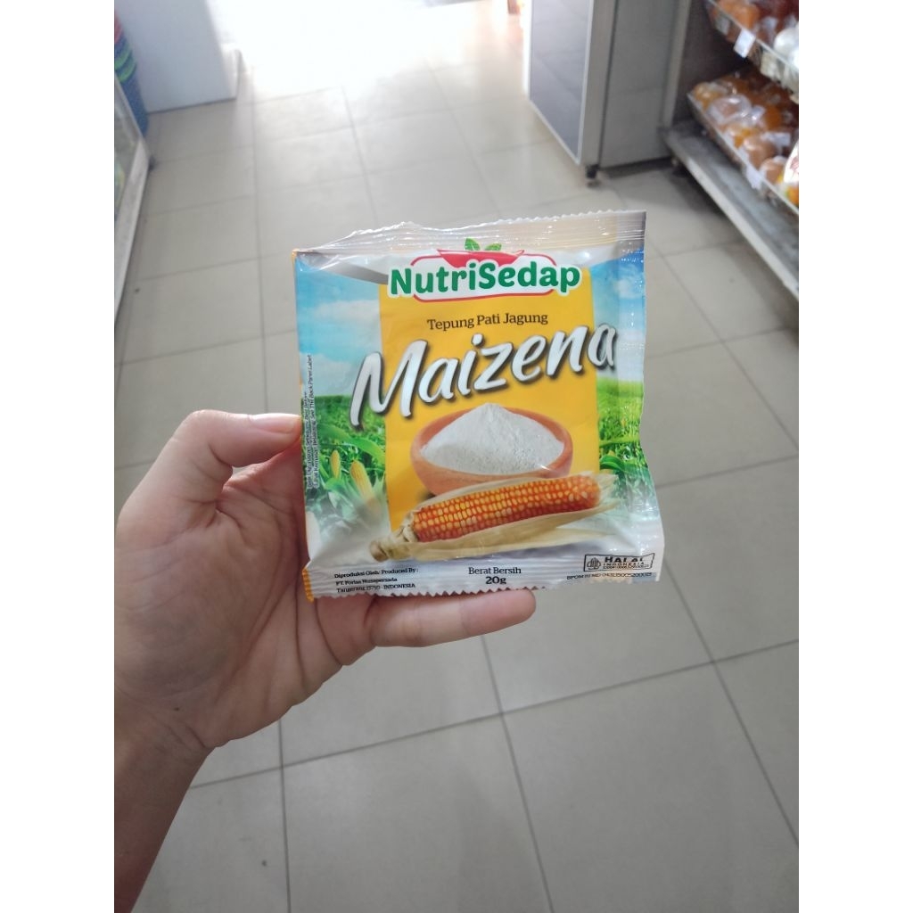 

Tepung Maizena NutrisiSedap 20gr / Tepung / Tepung Jagung / maizena