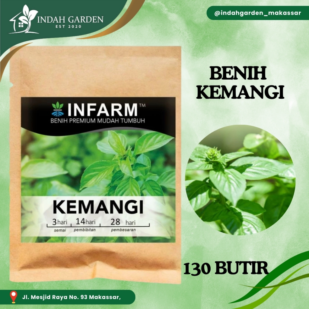 INFARM - Benih Bibit Biji Super Daun Kemangi