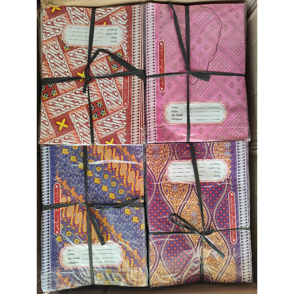 

Sampul Kertas Batik/padi nama Jenia Kwarto/boxy/ pack isi 20 lembar