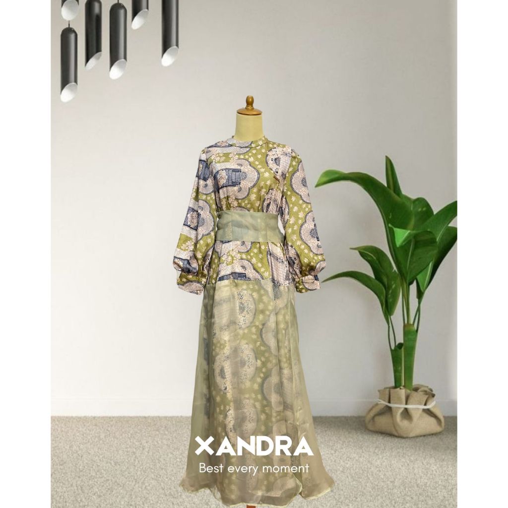 Xandra dress by MDLY - Gamis MDLY Terbaru ori Dress Muslim Gamis MDLY Gamis Dress Dress Premium Gami