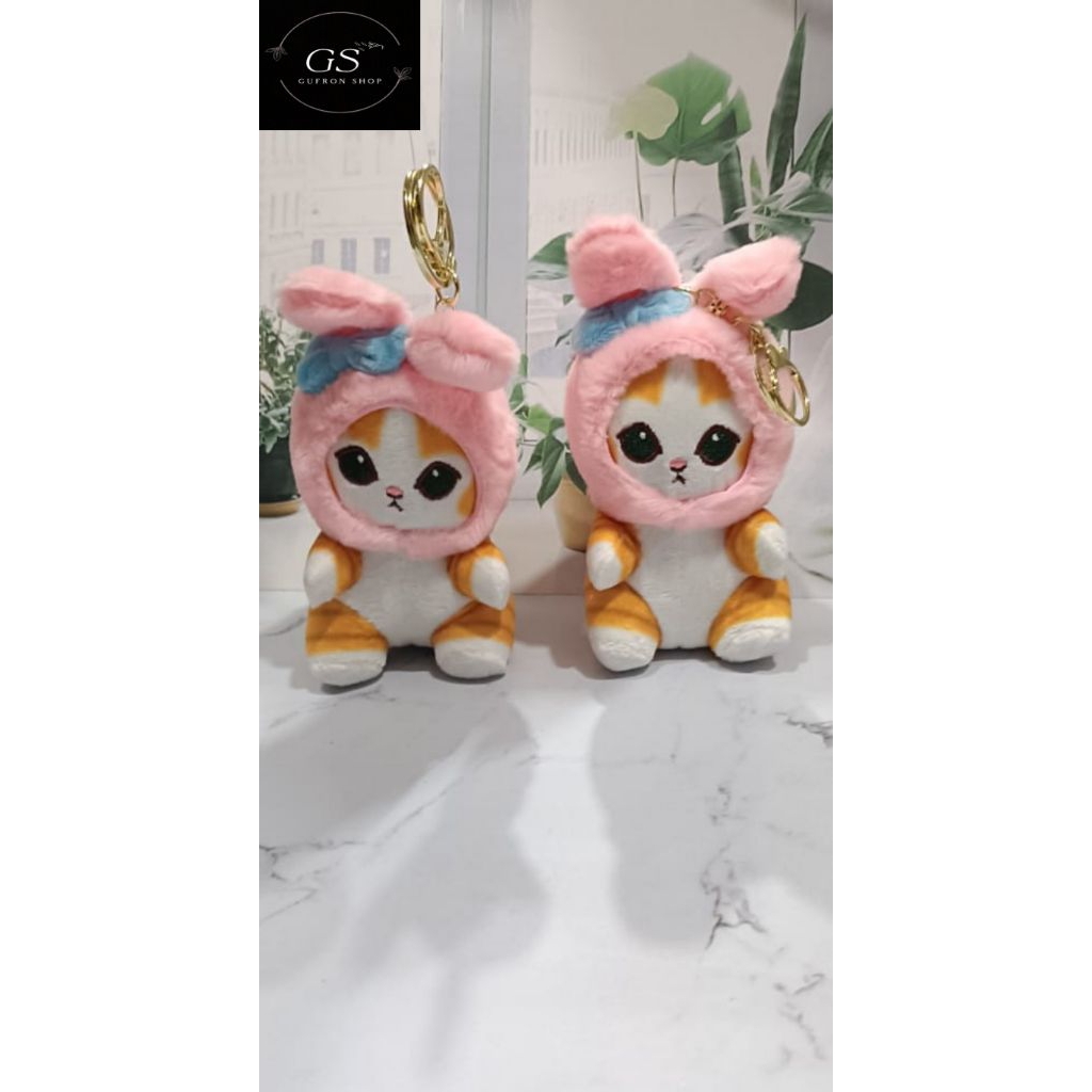 MOFUSAND SANRIO Gantungan Mofusand/ Bagcharm Mofusand/ Ganci Korea/ Mofusand Cat