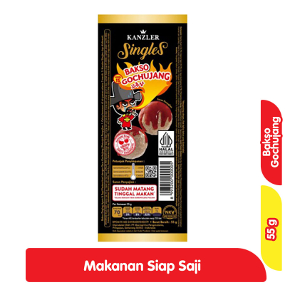 

Kanzler Singles Bakso Gochujang 55 gram