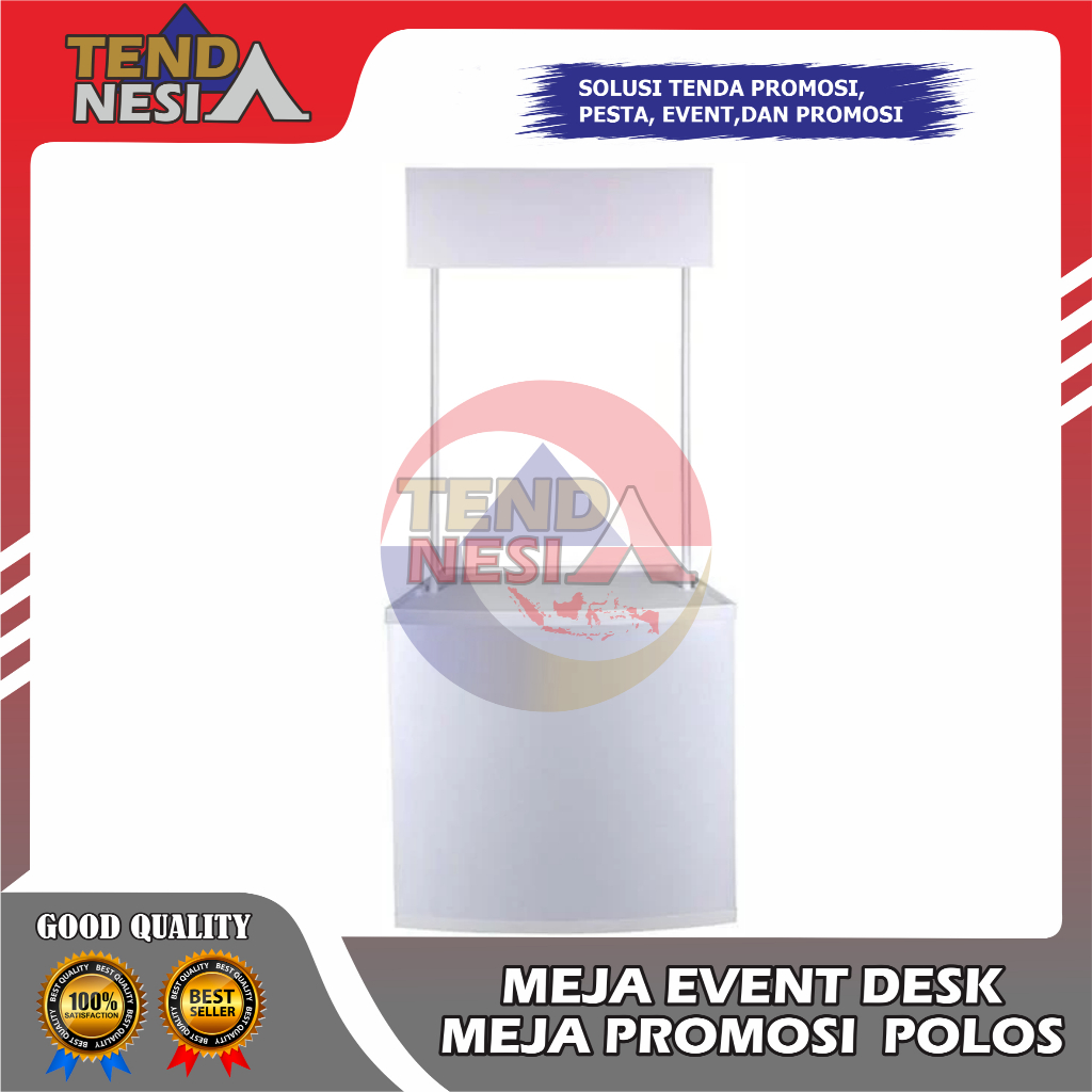 MEJA EVENT DESK PORTABLE / MEJA PROMOSI  POLOS