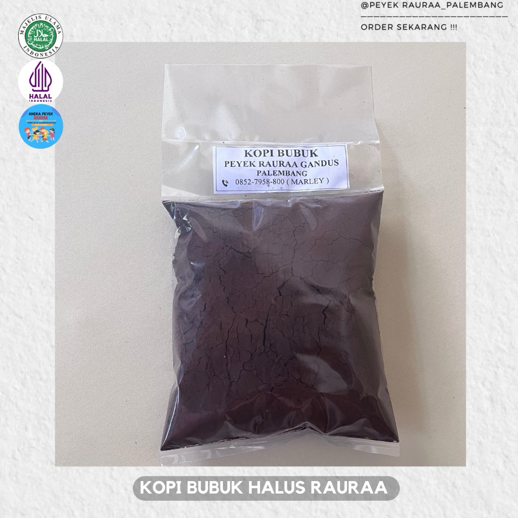 

KOPI BUBUK HALUS RAURAA