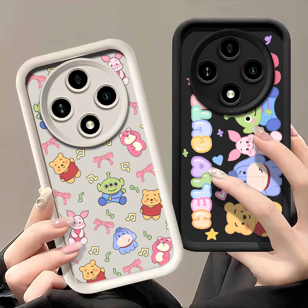 Softcase Rubber Pro Camera Timbul Redmi 14C Poco C75 - Casing HP Redmi 14C Poco C75 - Slicon Hp Redm