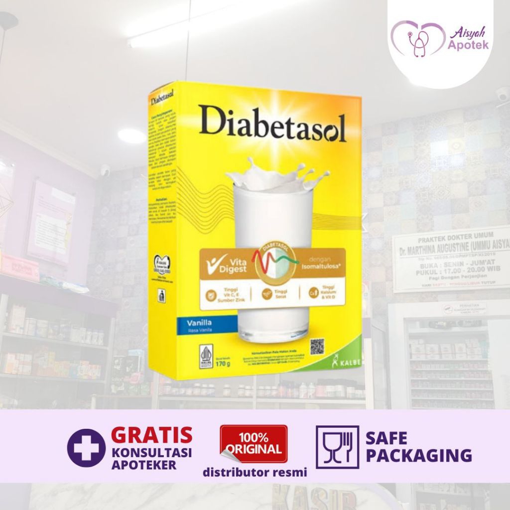 

diabetasol vita digest susu rasa vanilla 170 gr