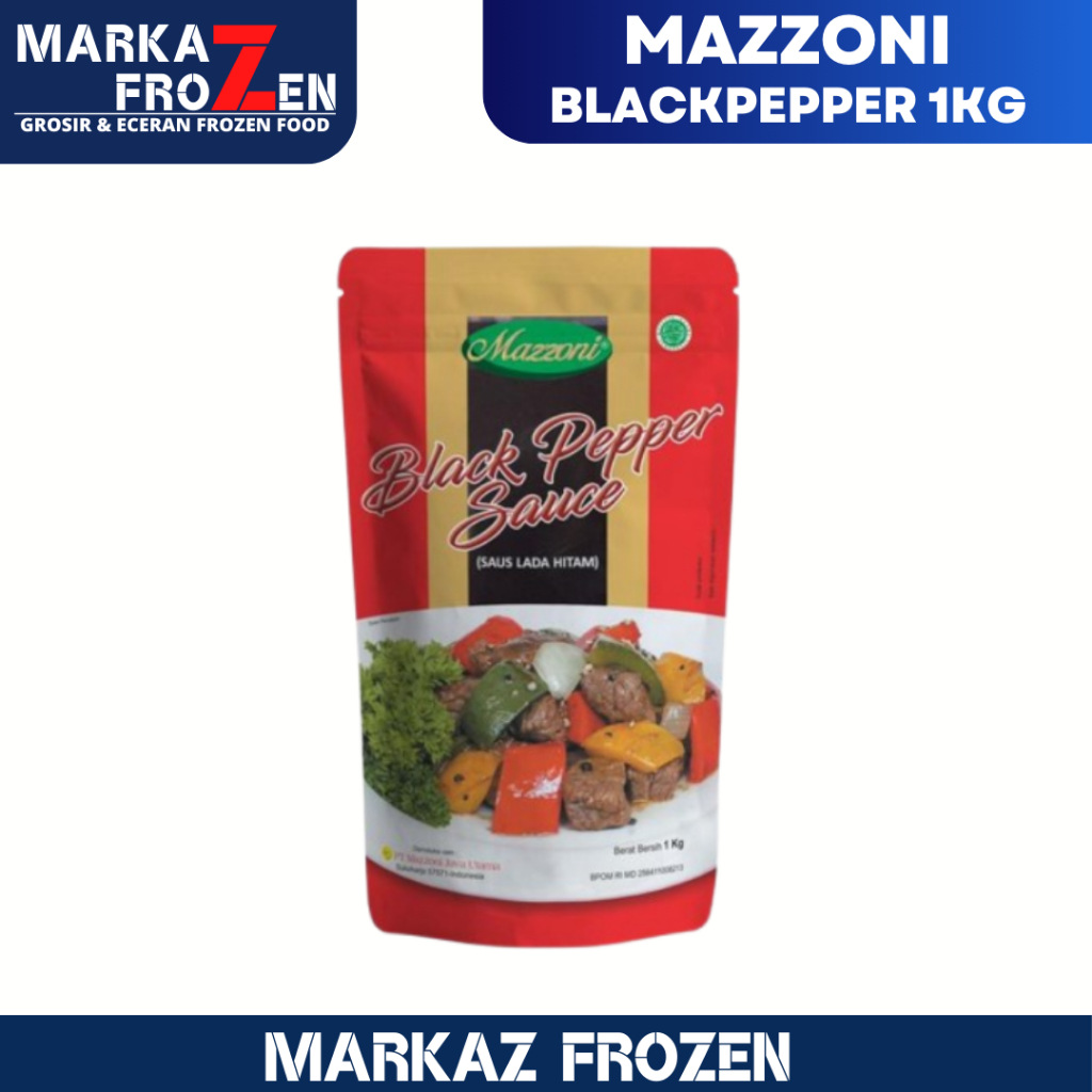 

MAZZONI BLACKPEPPER SAUCE 1KG