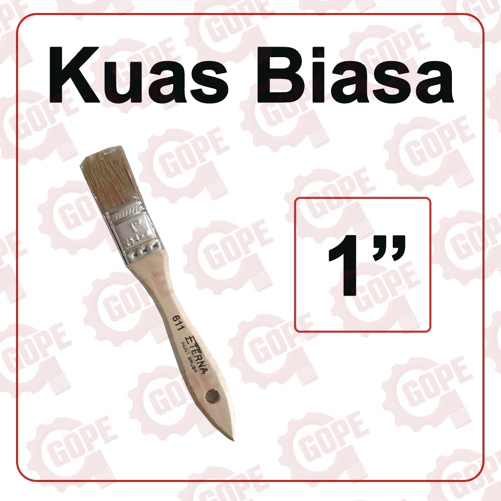 

Kuas Cat Koas Eterna Ukuran 1