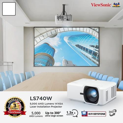 VIEWSONIC PROJECTOR LS740W | PROYEKTOR LS-740W WXGA 5000AL LASER PHOSPHOR