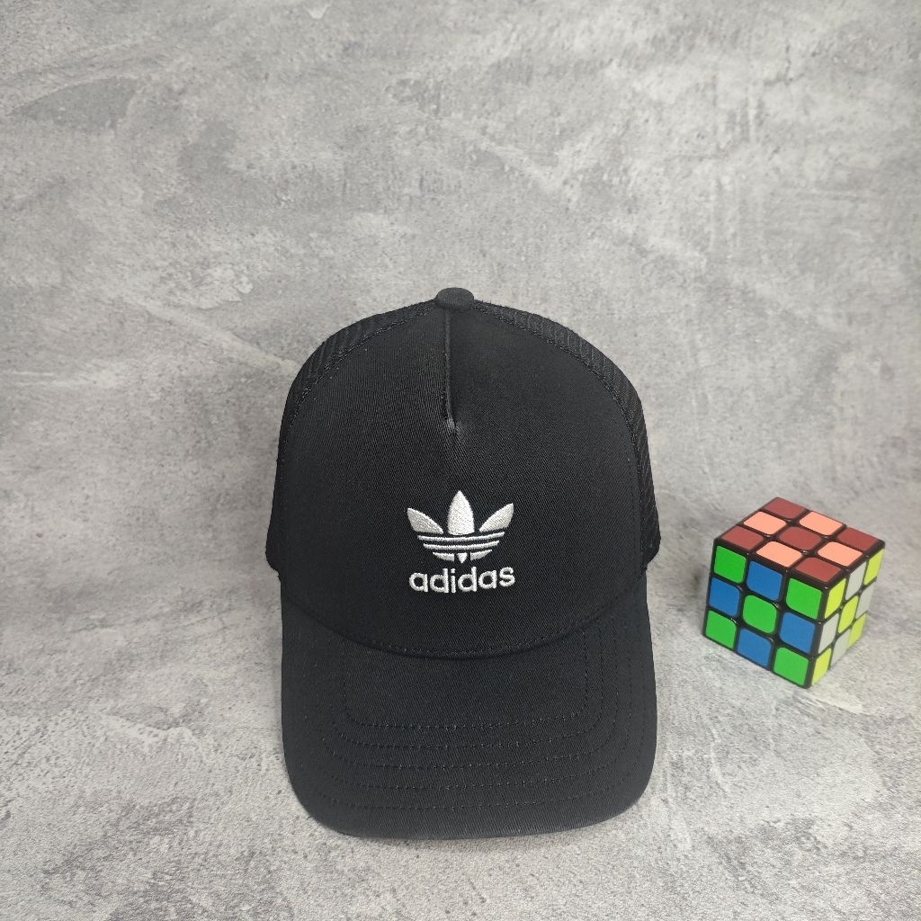 TOPI TRUCKER JARING ADIDAS SECOND ORIGINAL