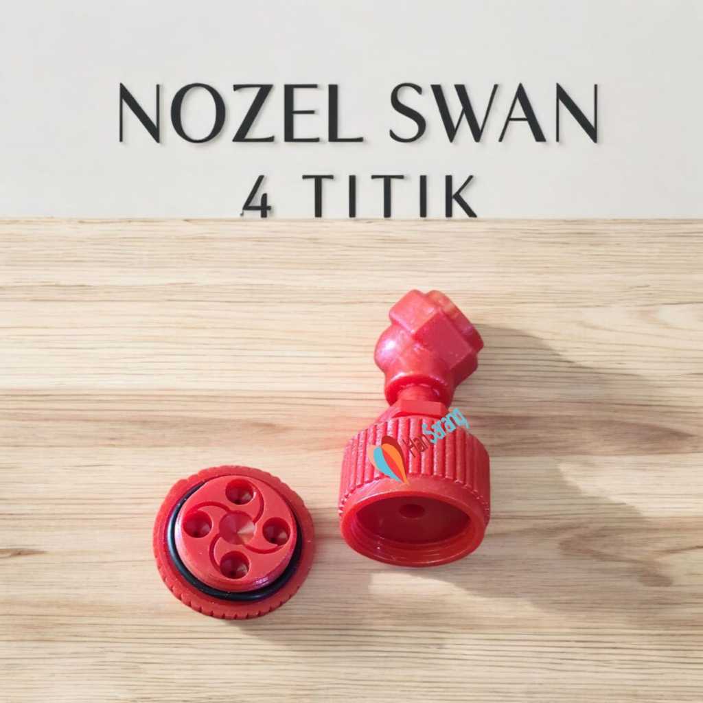 Teh_Teh Maniez Spuyer Nozzle Nosel Sprayer 4 Lubang Swan Kabut