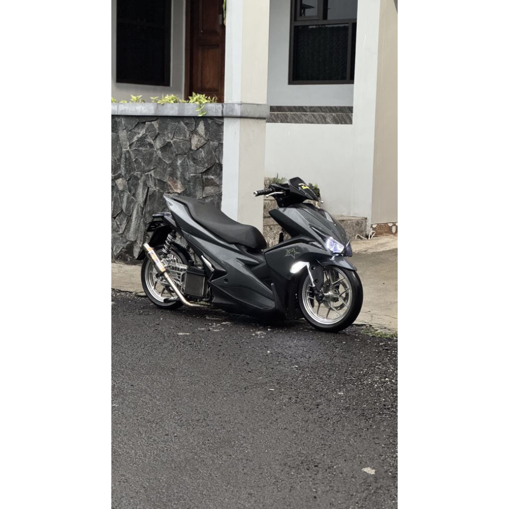 SATU SET KNALPOT LEHER CEKLIST HOTSYLE ORIGINAL SBR RACING EXHAUST