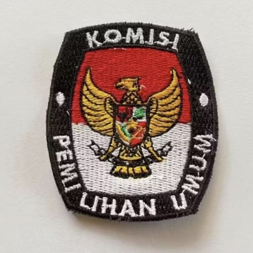 Emblem Bordir KPU Logo Bordir KPU Bet Bordir KPU